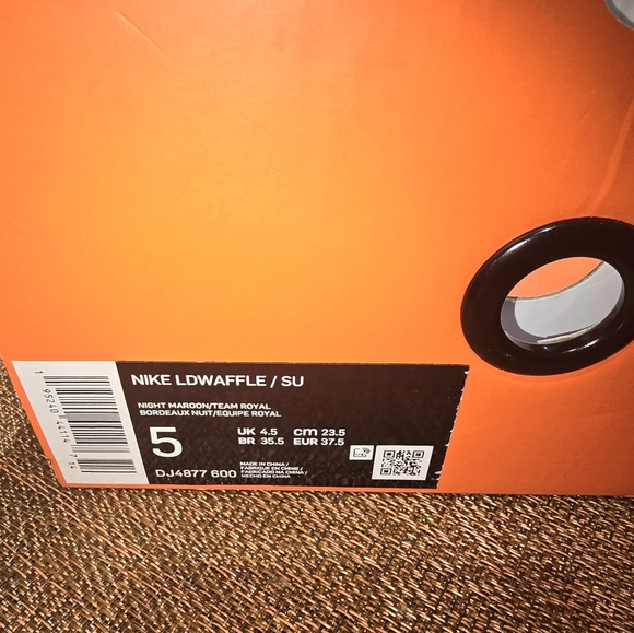 RARE NEW Nike LD Waffle Sacai size 5 men 7 women - Picture 5 of 8